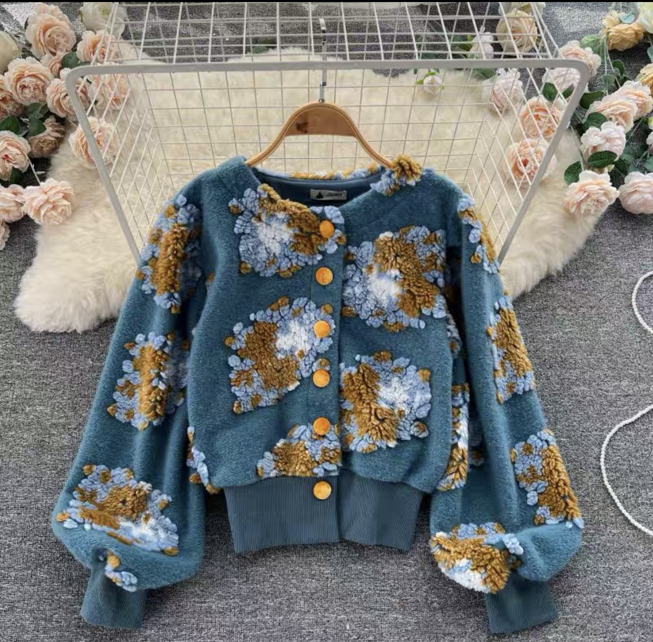 Night in Denver embroidery sweater SZZ811 images